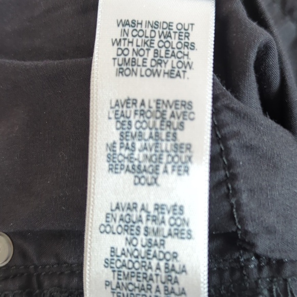 Frame Jagger True Skinny Black Jeans SZ 30 - Picture 14 of 14